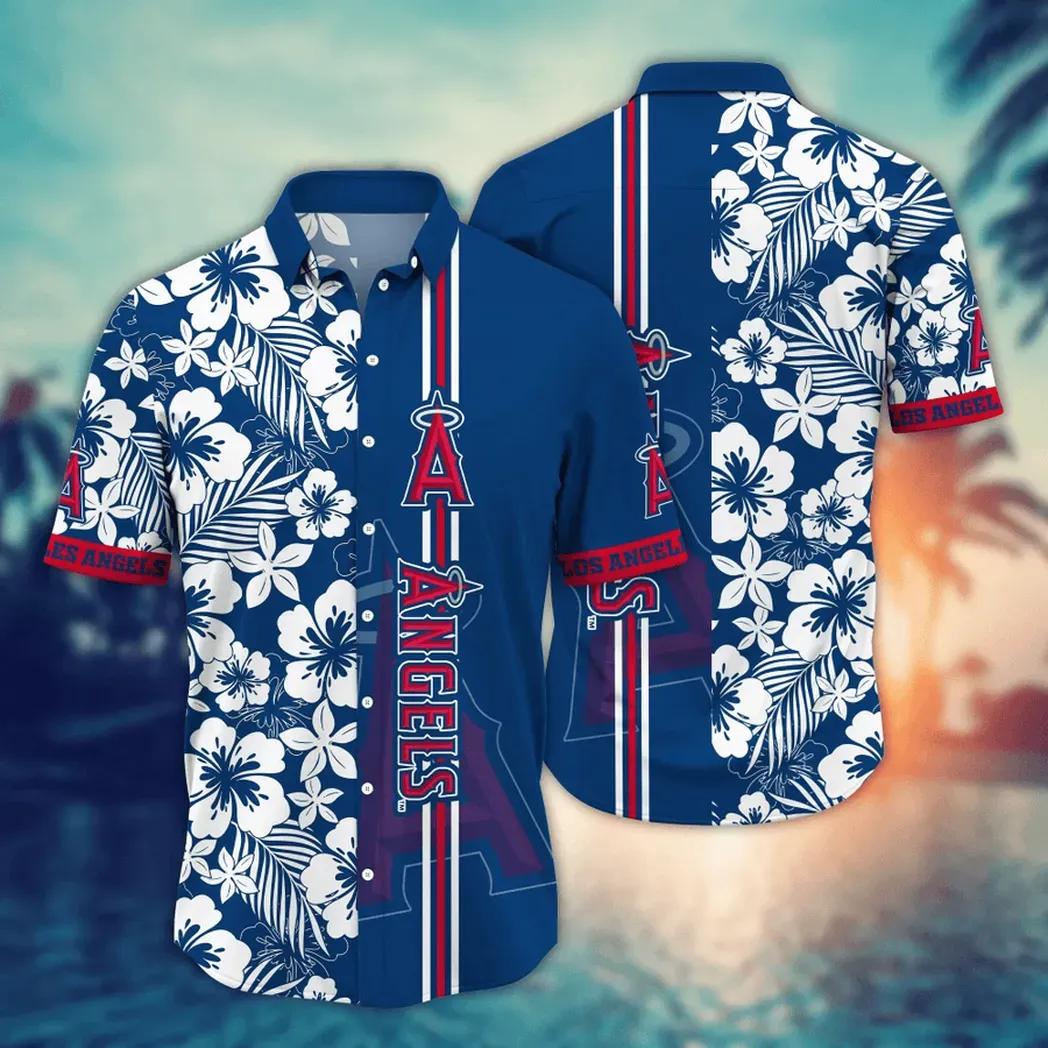 Los Angeles Angels MLB Flower Aloha Hawaiian Shirt 13, MLB Hawaiian Shirt