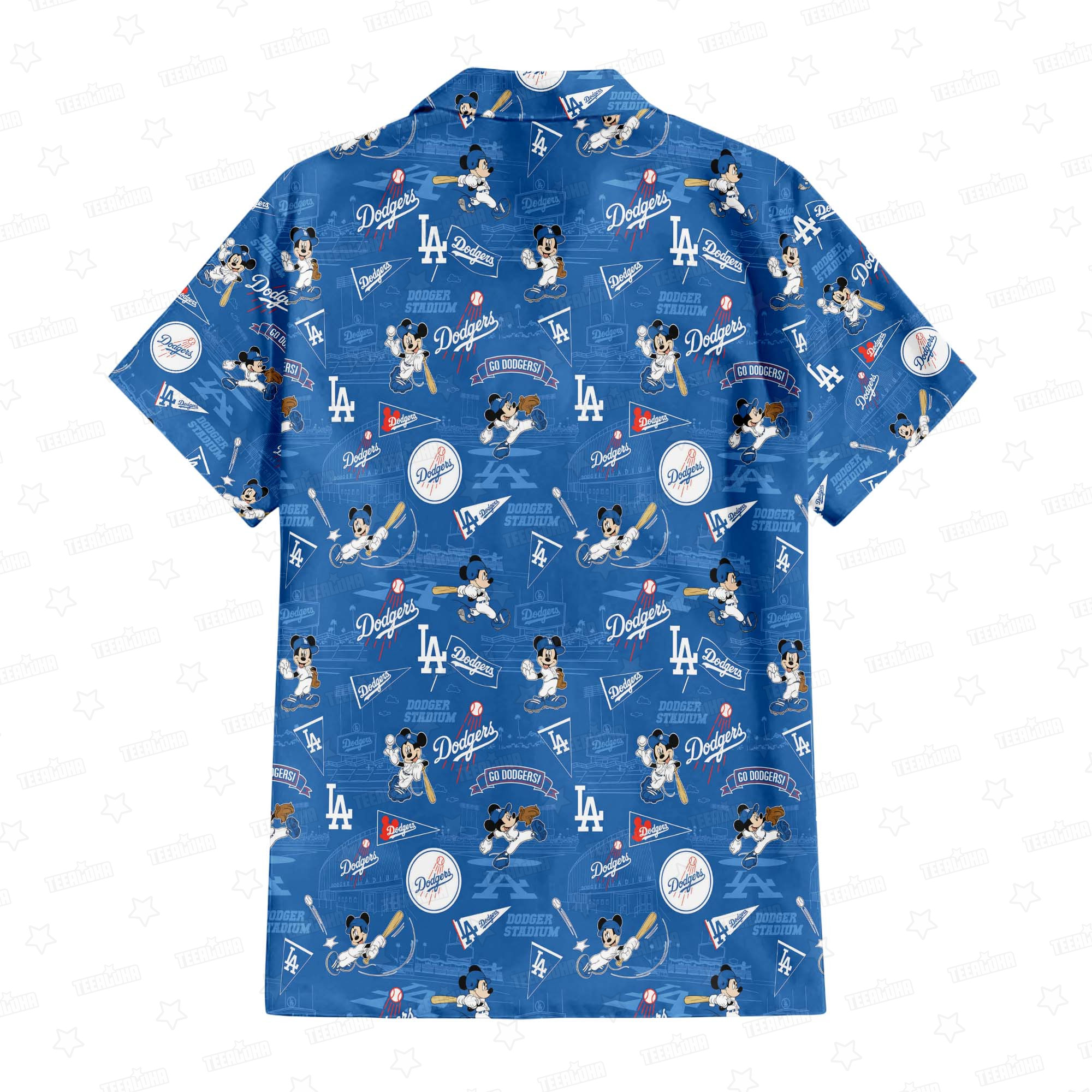 Los Angeles Dodgers x Mickey Hawaiian Shirt