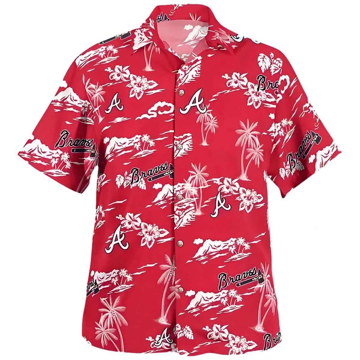 Los Bravos Hawaiian Shirt Atlanta Braves Giveaway
