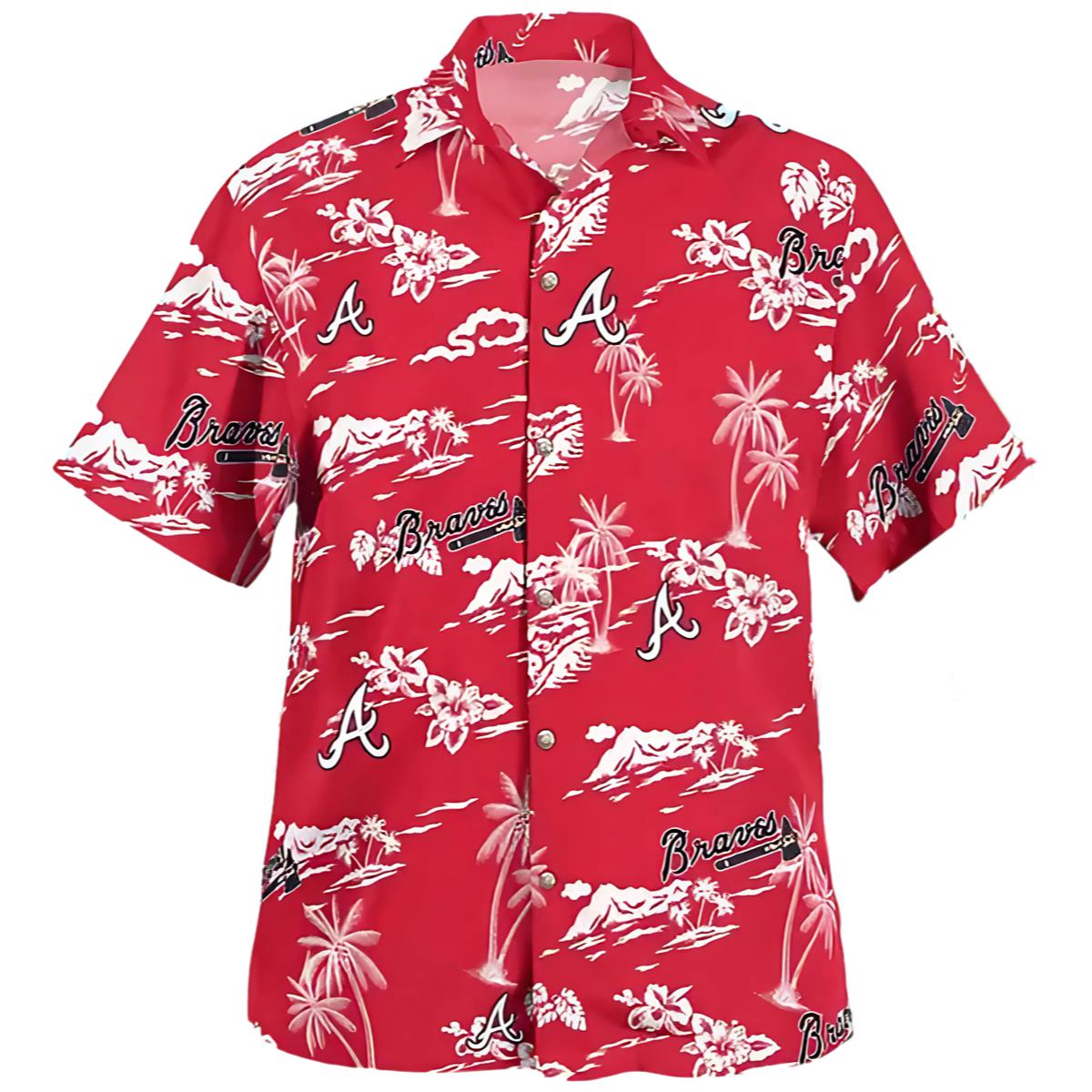 Los Bravos Hawaiian Shirt Atlanta Braves Giveaway
