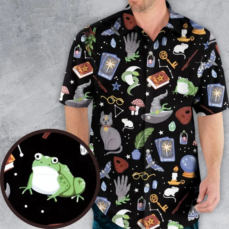 Magic and Wizards Supernatural Hawaiian Shirt