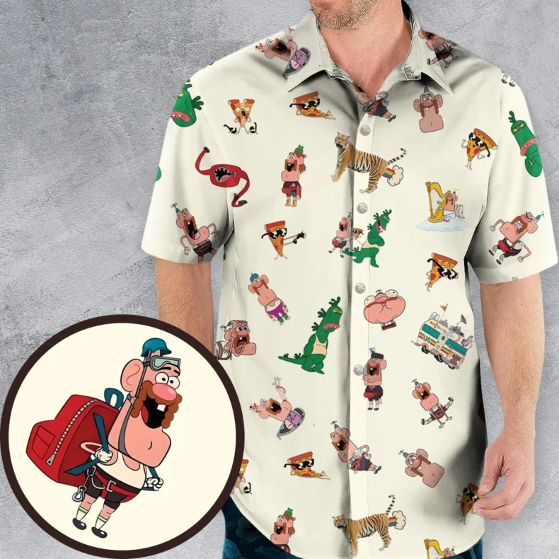 Magic Realism Uncle Grandpa Hawaiian Shirt