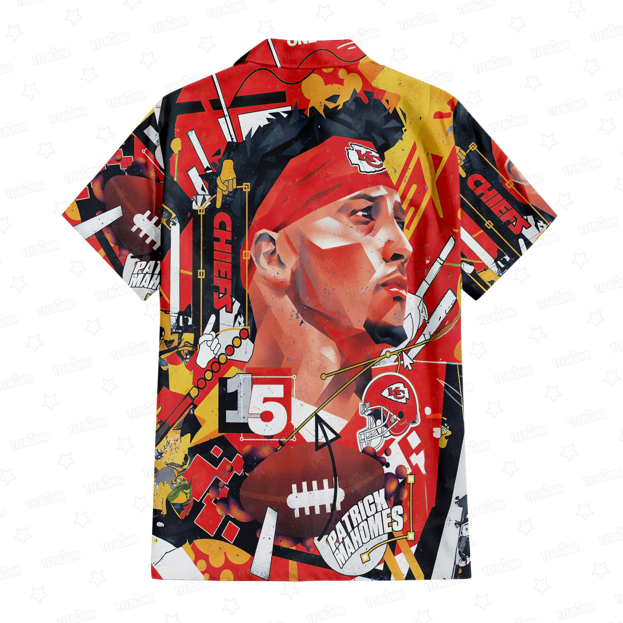 Mahomes Kansas City Chiefs Visions of Greatness Hawaiian Shirt