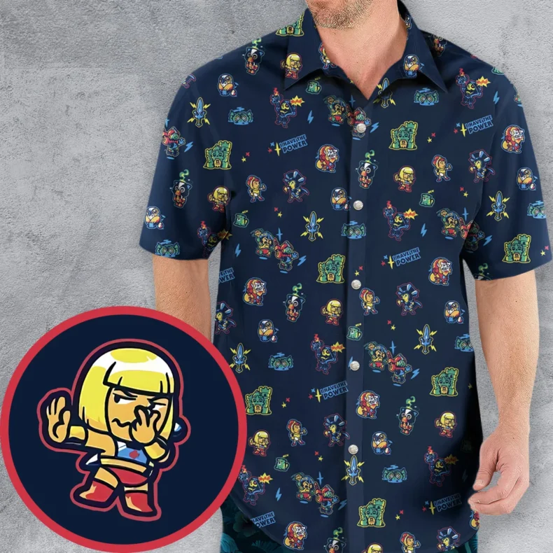 Masters Of The Universe Funny Pattern Hawaiian Shirt