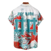 Miami Dolphins Tsunami Wave Hawaiian Shirt
