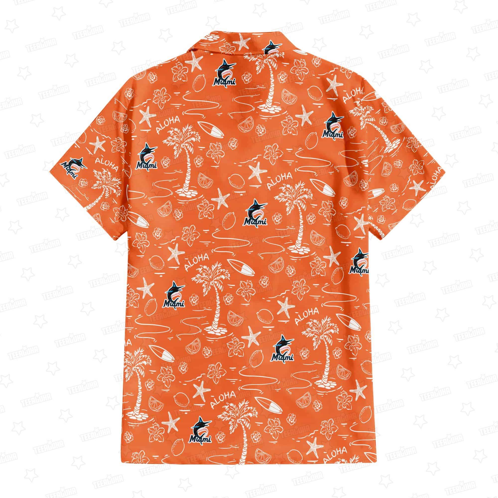 Miami Marlins Aloha Paradise Hawaiian Shirt
