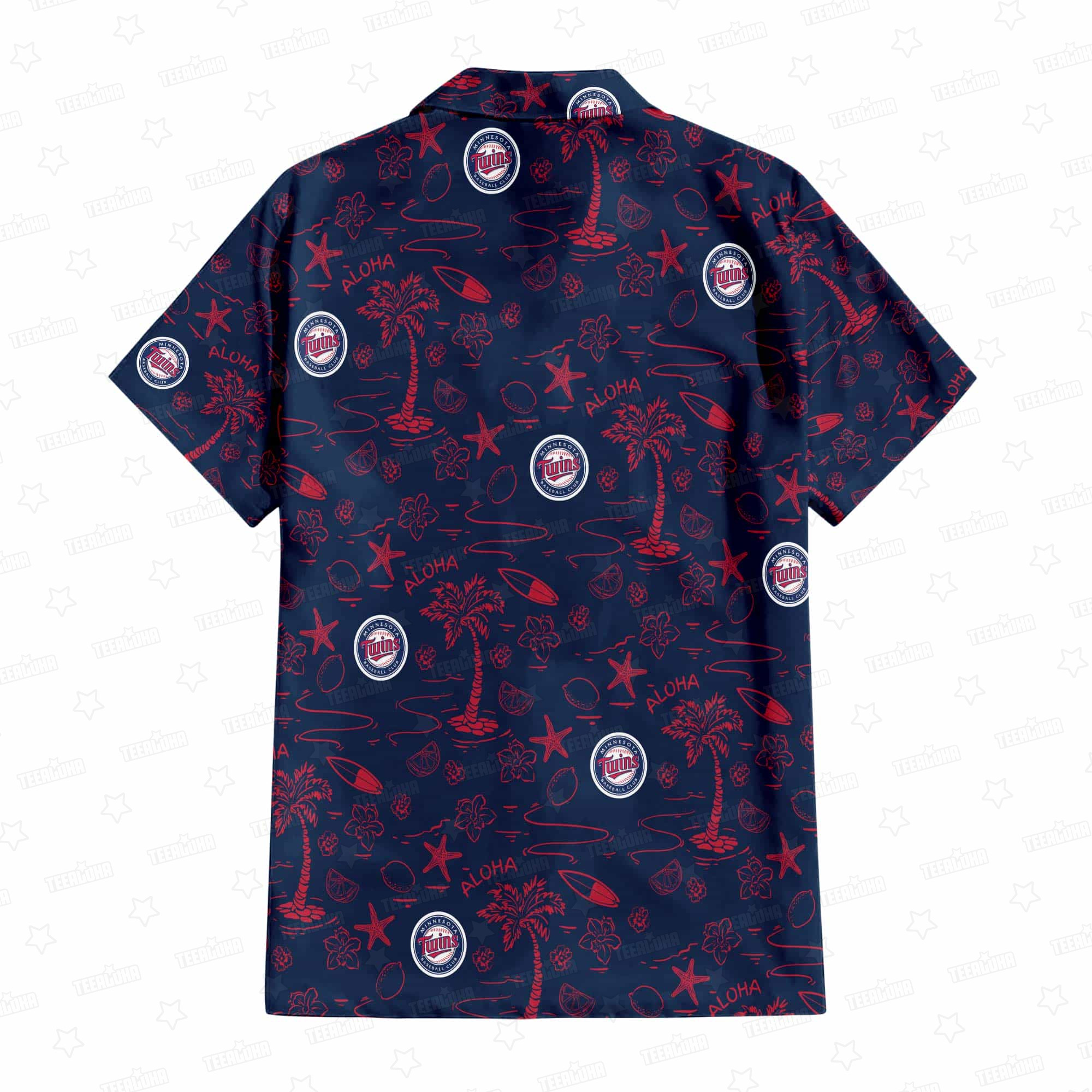 Minnesota Twins Aloha Paradise Hawaiian Shirt