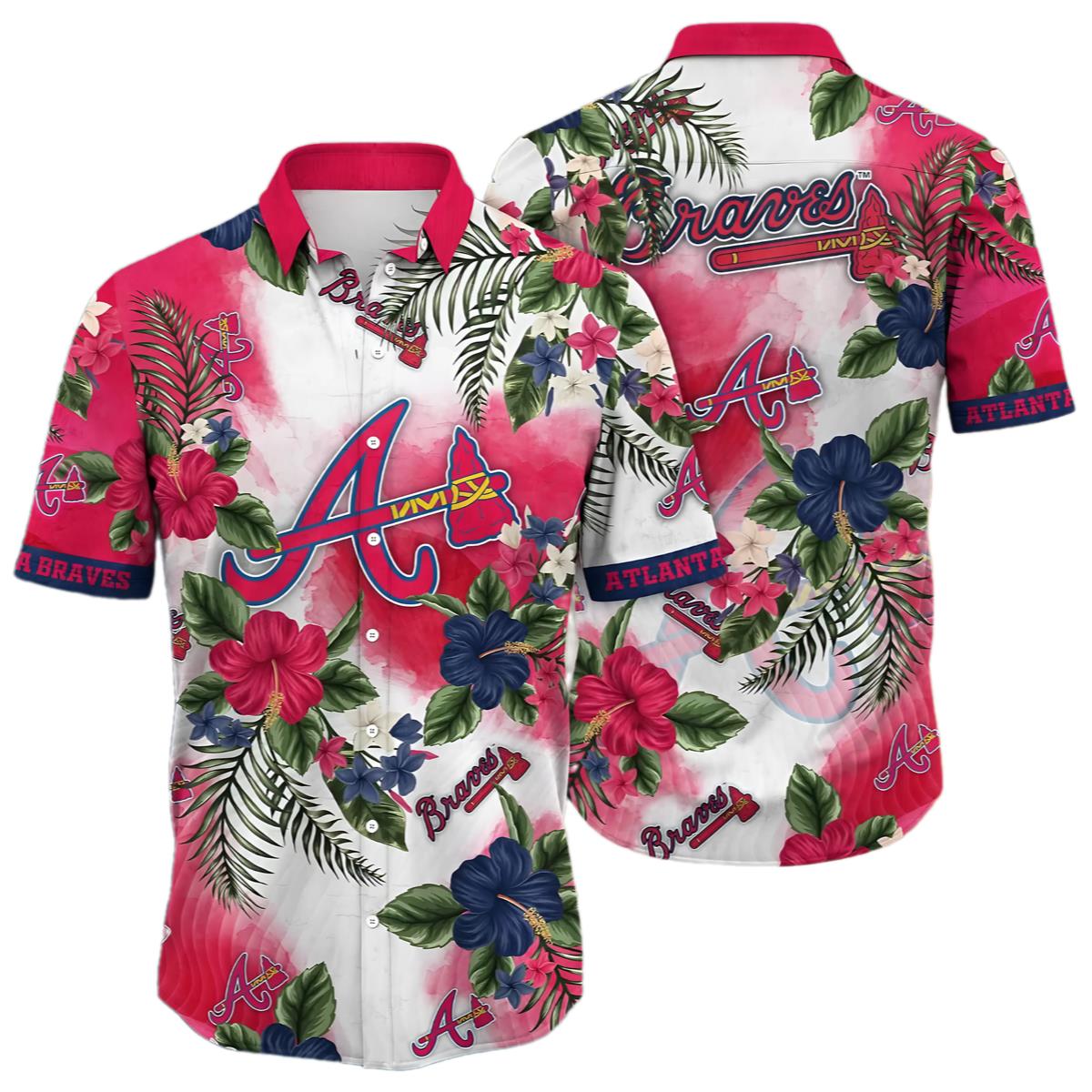 MLB Atlanta Braves Hawaiian Shirt Parasolstime