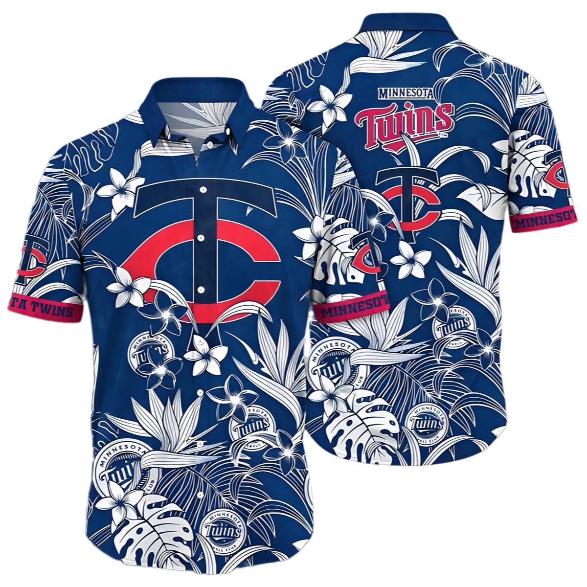 MLB MInnesota TwIns Hawaiian Shirt Breeze Through Summer Gift For Fans