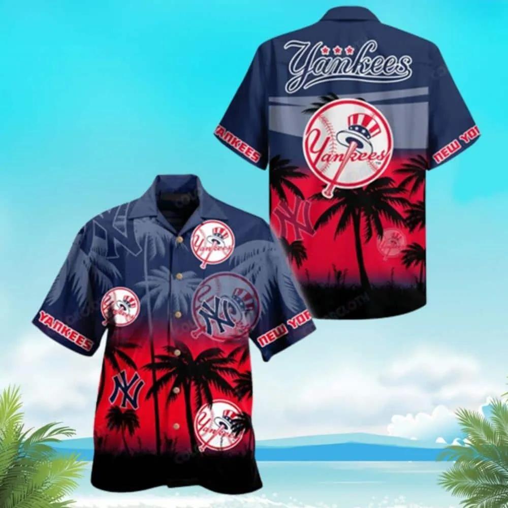 MLB New York Yankees Hawaiian Shirt, Hawaiian Hankees Shirt For Men
