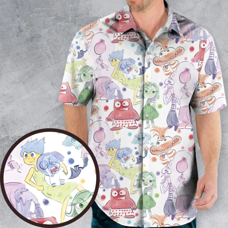 Mood Swing Style Inside Out Hawaiian Shirt