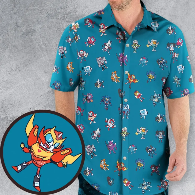 More Than Meets The Eye Transformers Hawaiian Shirt