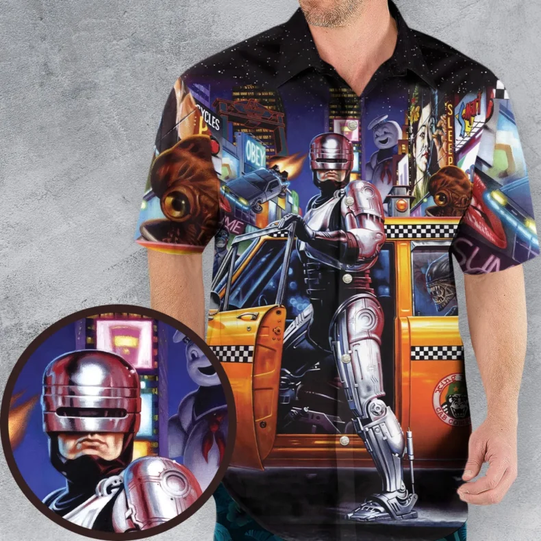 Movies Mashup Hawaiian Shirt