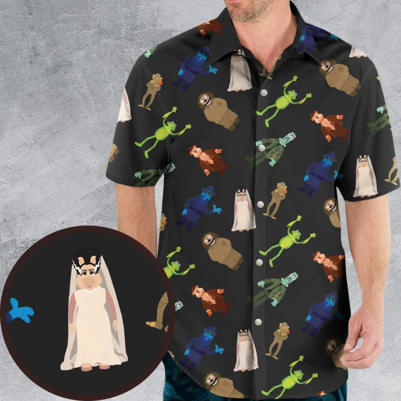 Muppet Monster Hawaiian Shirt