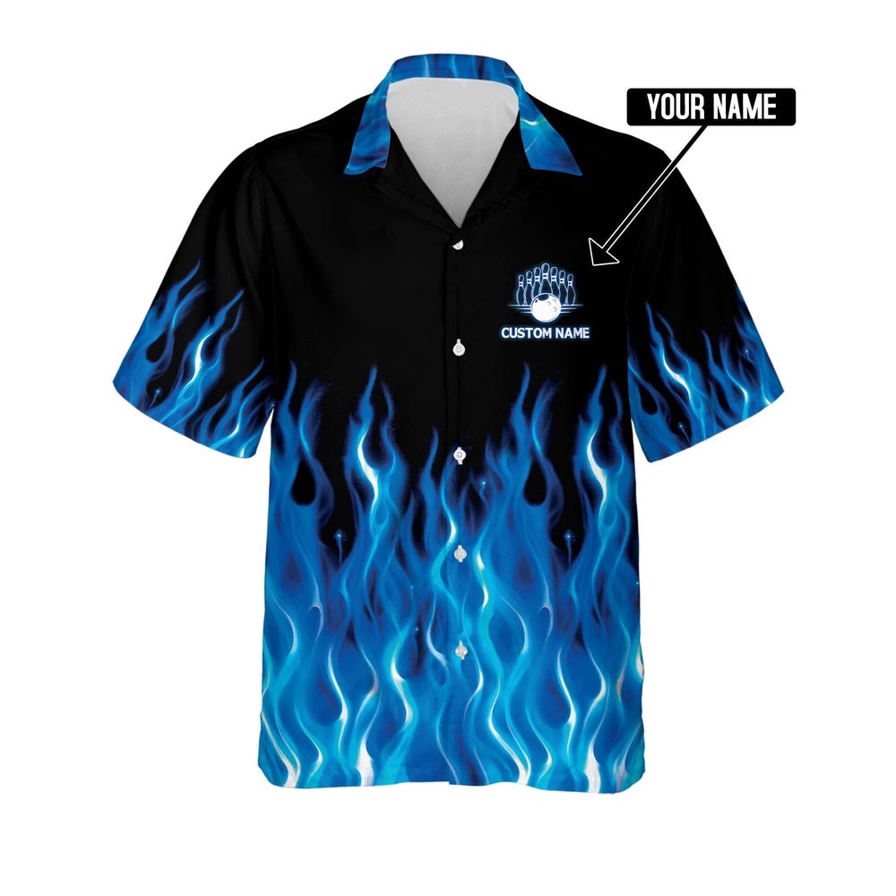 My Bowling Technique Hawaiian Shirts, Custom Bowling Shirt, Custom Team Bowling Hawaiian Shirt