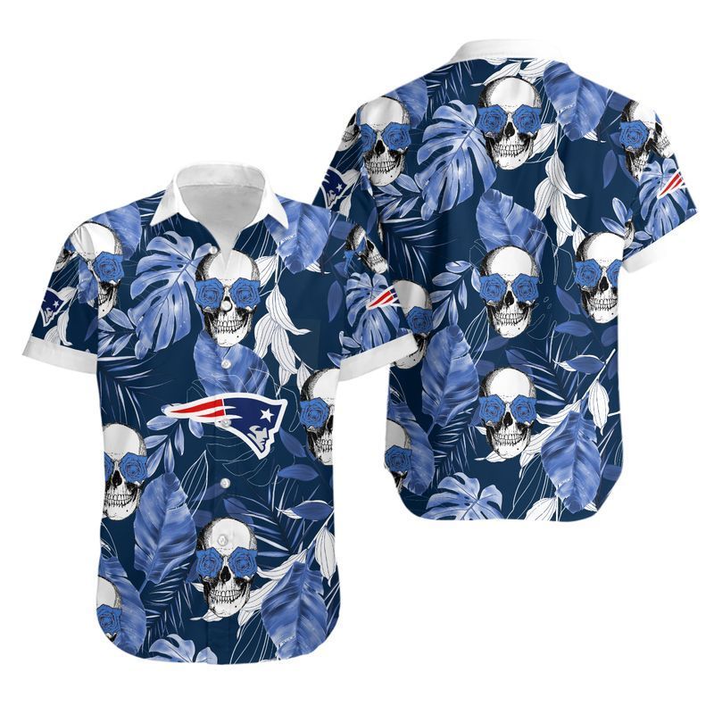 New England Patriots Beach Vibes Hawaiian Shirt