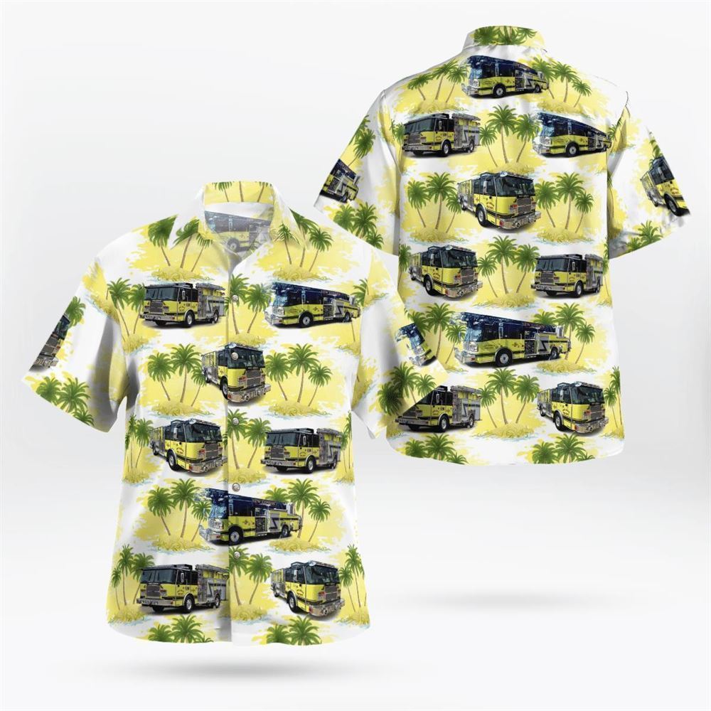 New London NH Fire Department, New London, New Hampshire Hawaiian Shirt - Gifts For Firefighters In New London, NH