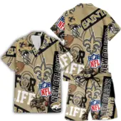 New Orleans Saints For Life Hawaiian Shirt