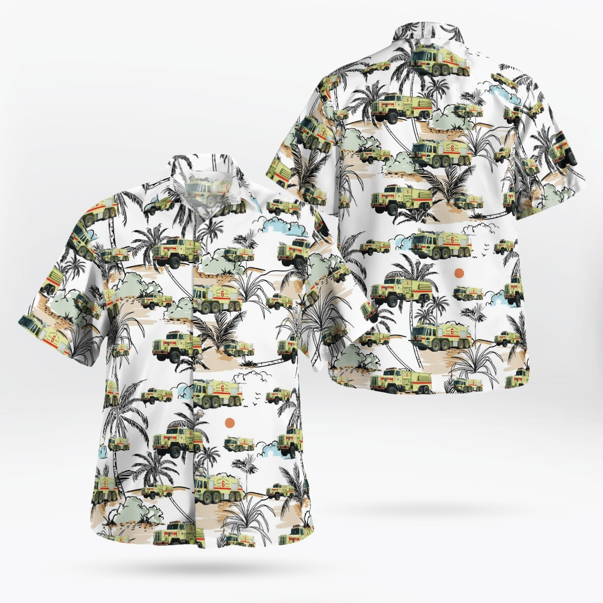 New York, West Haverstraw Volunteer Fire Company Hawaiian Shirt - Gifts For Firefighters In New York