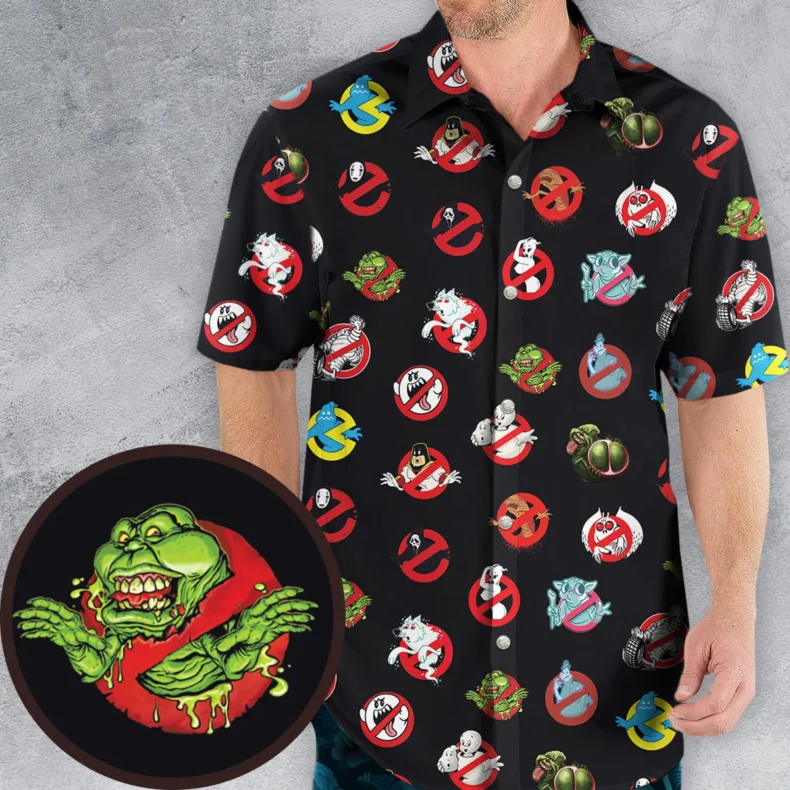 No Ghost Exists Ghostbusters Hawaiian Shirt