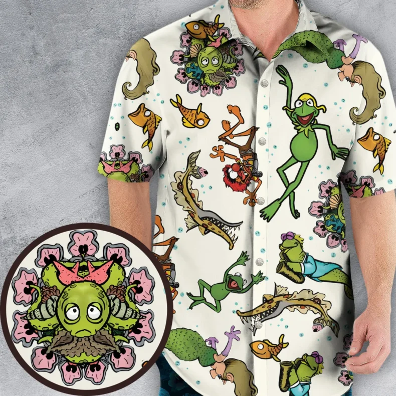 Octopus Garden The Muppets Hawaiian Shirt