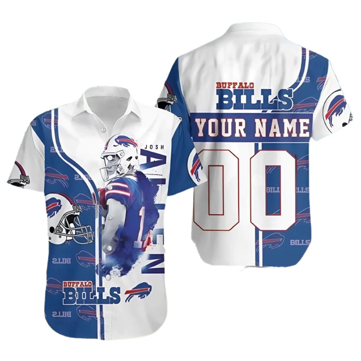 Personalized Josh Allen Bills Hawaiian Shirt