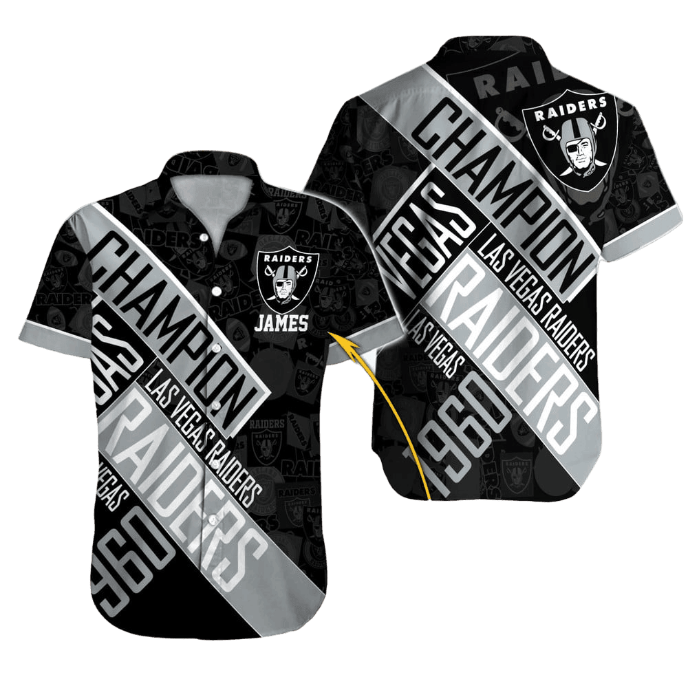 Personalized Las Vegas Raiders Champion Legacy Hawaiian Shirt