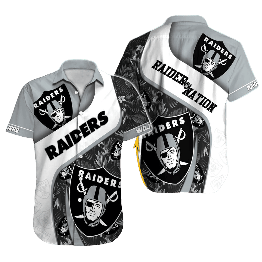 Personalized Las Vegas Raiders Raider Nation Pride Hawaiian Shirt