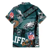 Philadelphia Eagles For Life Hawaiian Shirt