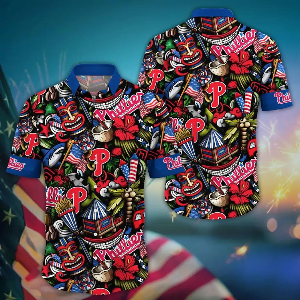 Philadelphia Phillies MLB Aloha Hawaiian Shirt 3, MLB Hawaiian Shirt
