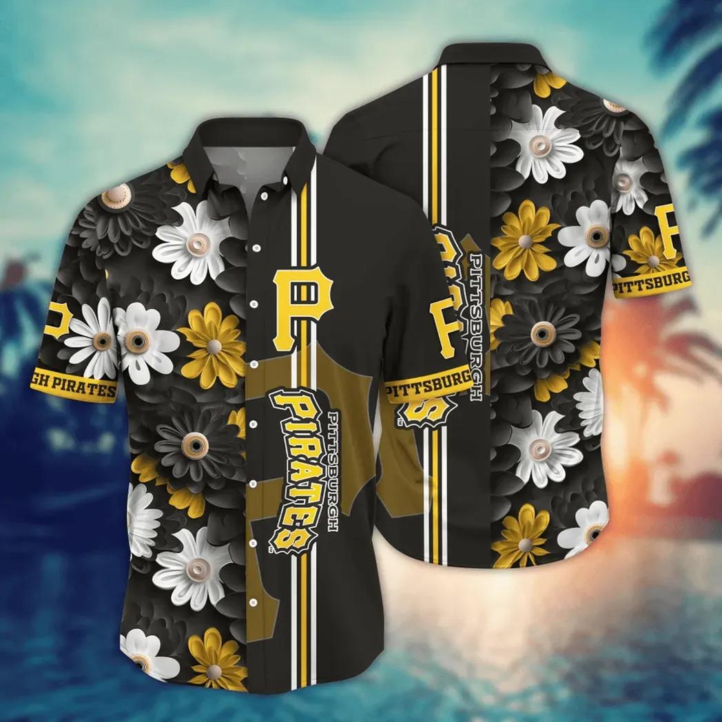 Pittsburgh Pirates MLB Flower Aloha Hawaiian Shirt 13, MLB Hawaiian Shirt