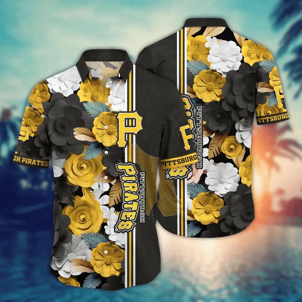 Pittsburgh Pirates MLB Flower Aloha Hawaiian Shirt 19, MLB Hawaiian Shirt