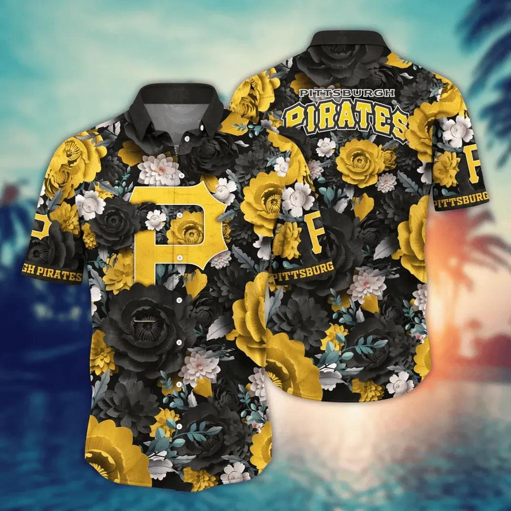 Pittsburgh Pirates MLB Flower Aloha Hawaiian Shirt 6, MLB Hawaiian Shirt