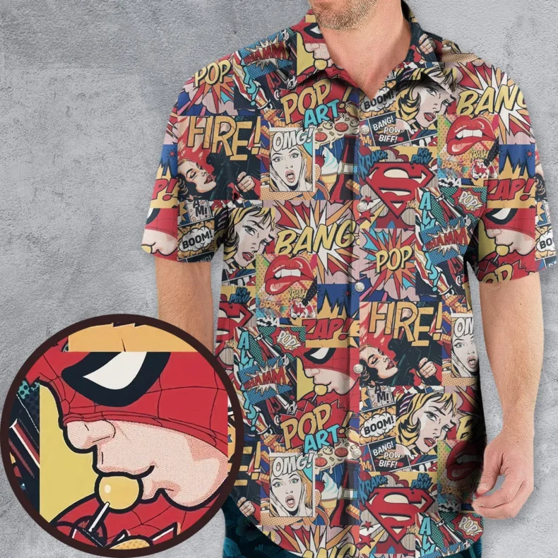 Pop Art Hawaiian Shirt