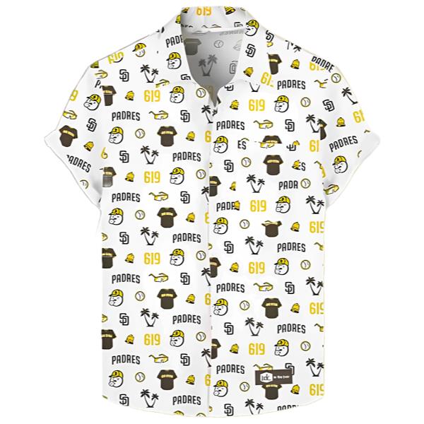 San Diego Padres Hawaiian Shirt Giveaway
