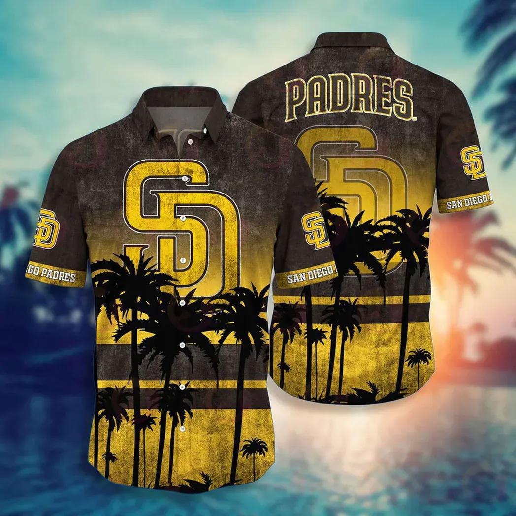 San Diego Padres MLB Aloha Hawaiian Shirt 1, MLB Hawaiian Shirt