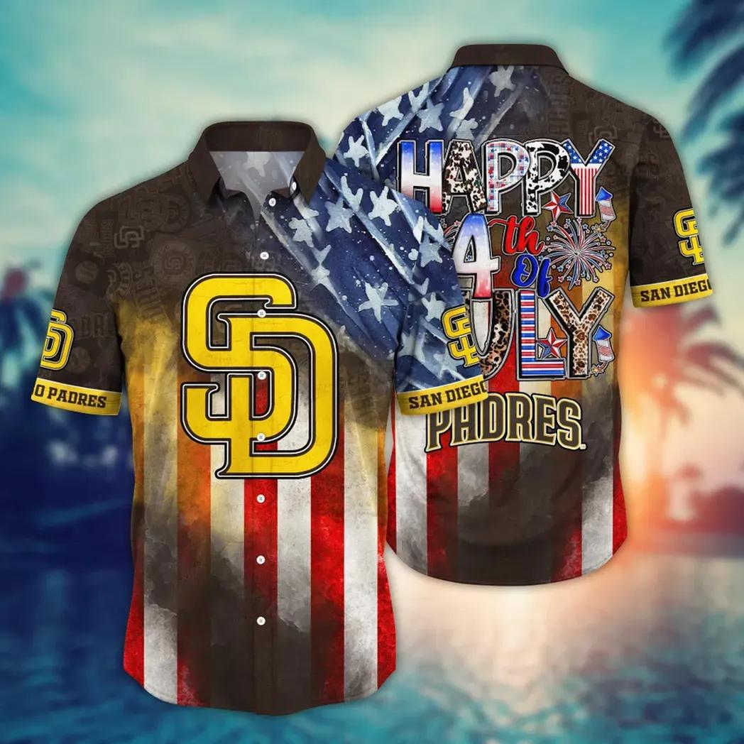 San Diego Padres MLB Aloha Hawaiian Shirt 3, MLB Hawaiian Shirt