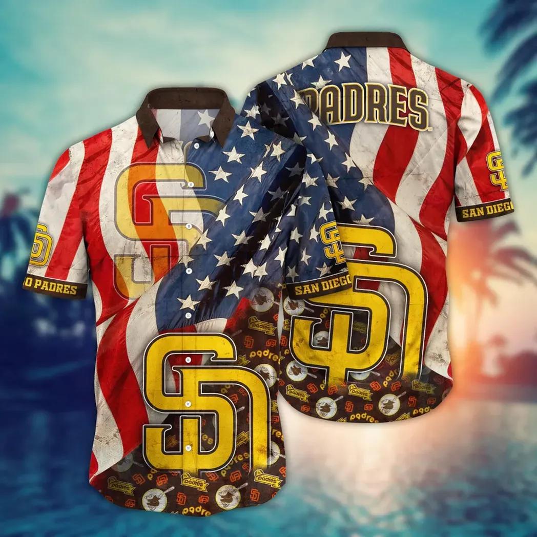 San Diego Padres MLB Flower Aloha Hawaiian Shirt 11, MLB Hawaiian Shirt