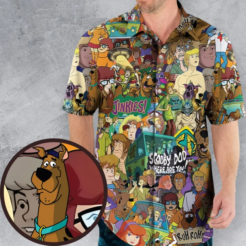 Scooby Doo Where Are You Pattern Hawaiian