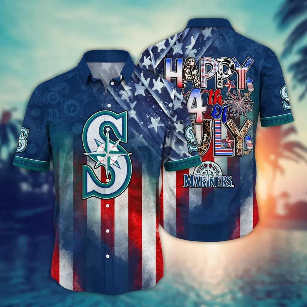 Seattle Mariners MLB Aloha Hawaiian Shirt 3, MLB Hawaiian Shirt