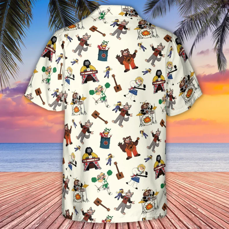 Snorlax Pokemon Hawaiian Shirt