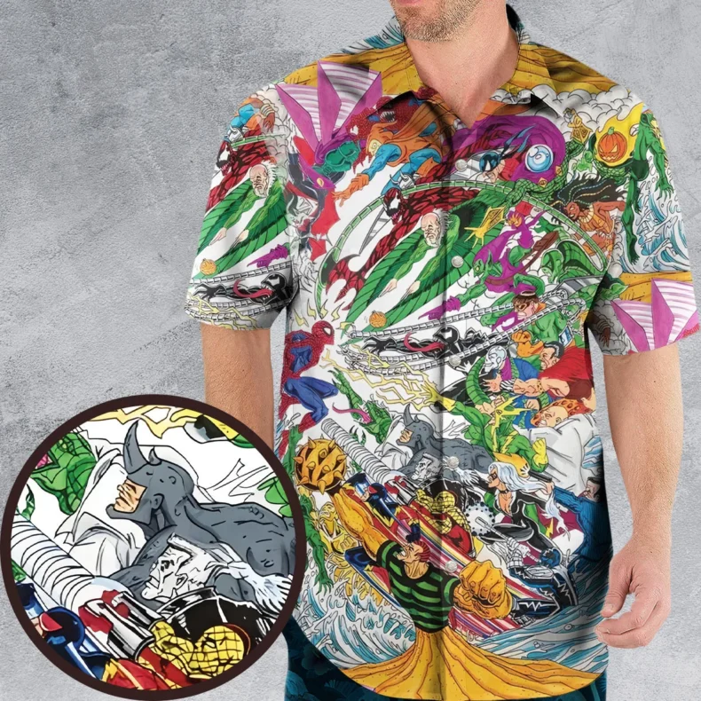 Spidey Sense Spider Man Hawaiian Shirt