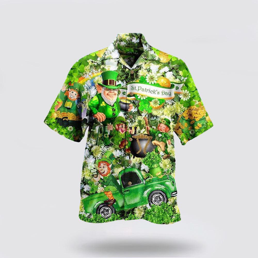 St Patrick's Day Hawaiian Shirt, Happy Patrick's Day Hawaiian Shirt, St Patricks Day Shirts