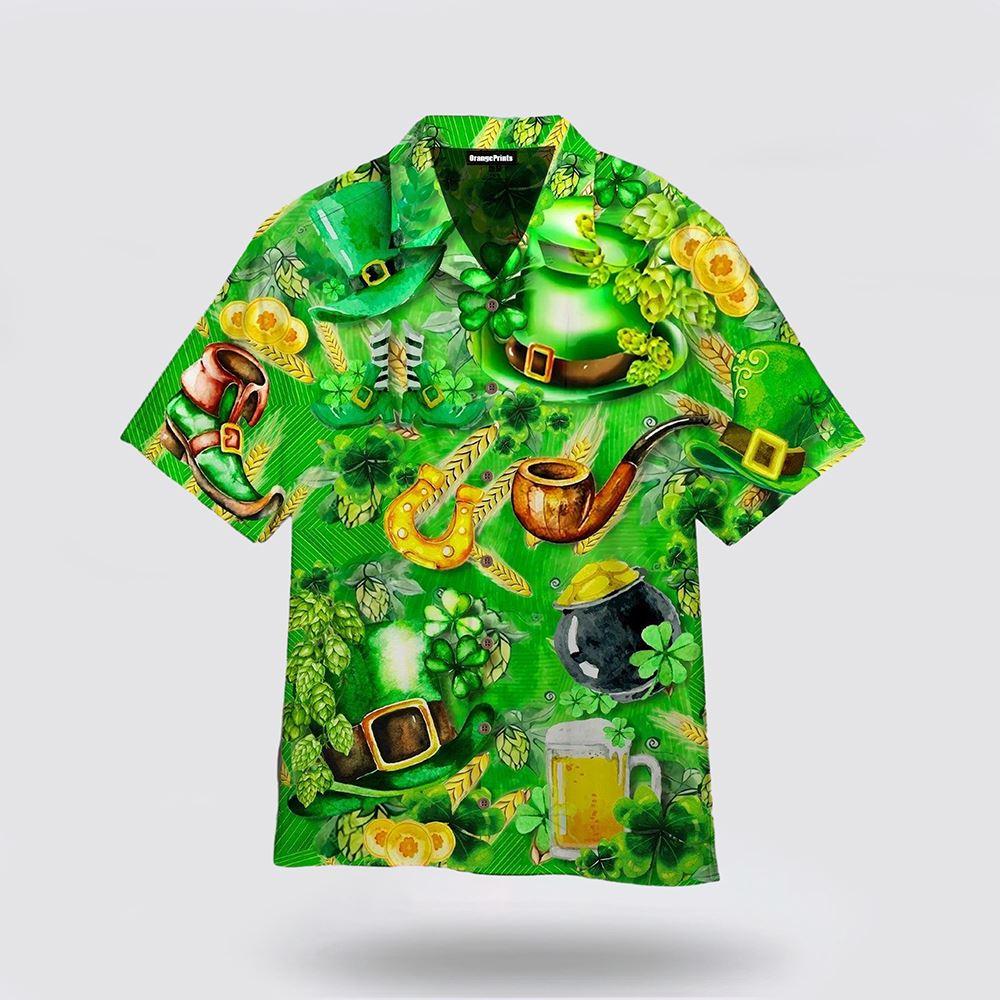 St Patrick's Day Hawaiian Shirt, Happy St.Patrick's Day Hawaiian Shirt, St Patricks Day Shirts