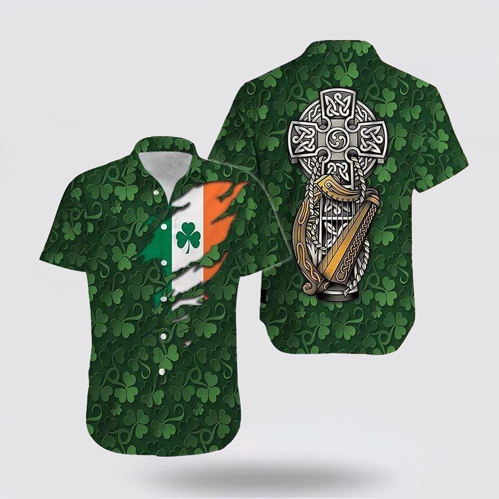 St Patrick's Day Hawaiian Shirt, Ireland Patrick Day Hawaiian Shirt, St Patricks Day Shirts