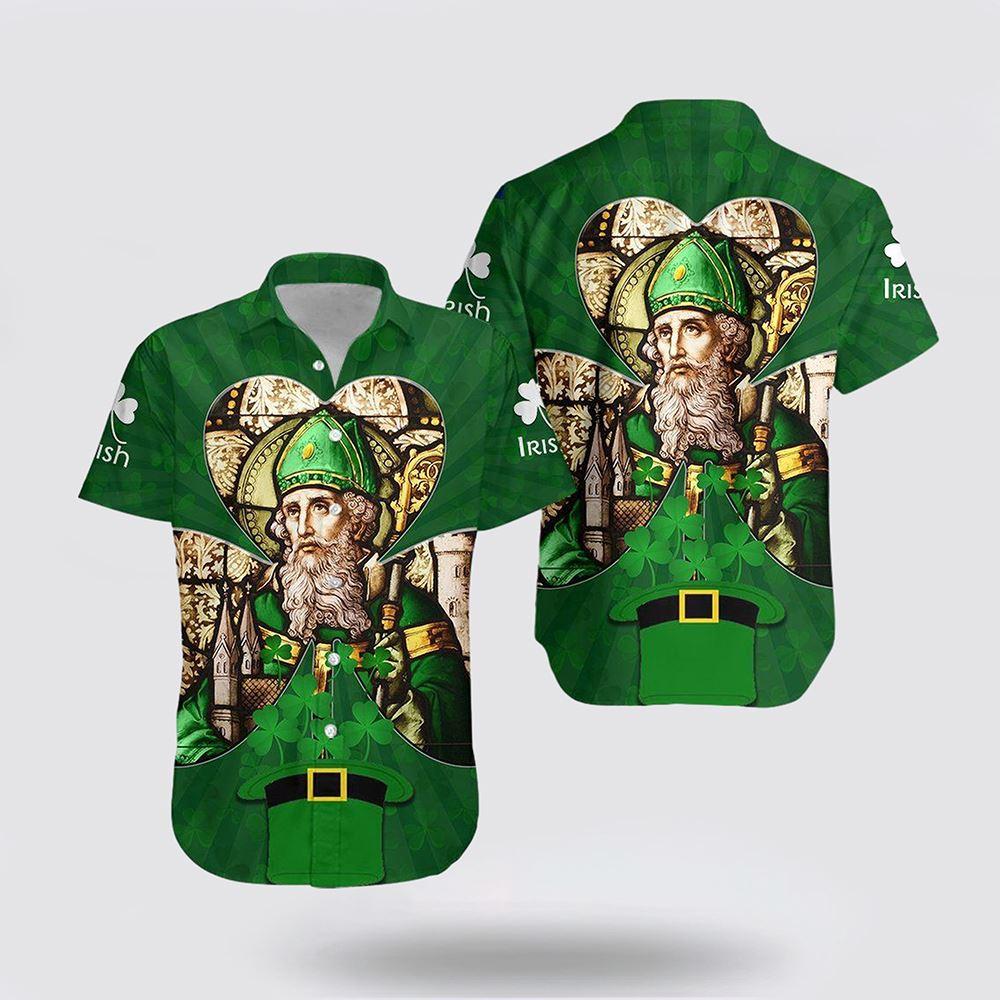 St Patrick's Day Hawaiian Shirt, Ireland Saint PatrickS Day Green Hawaiian Shirt, St Patricks Day Shirts