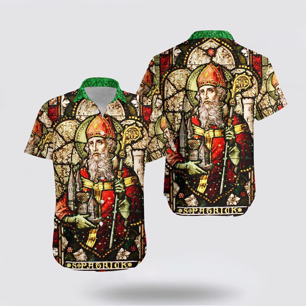 St Patrick's Day Hawaiian Shirt, Ireland Saint Patrick's Day Hawaiian Shirt Saint Patrick Vibes, St Patricks Day Shirts