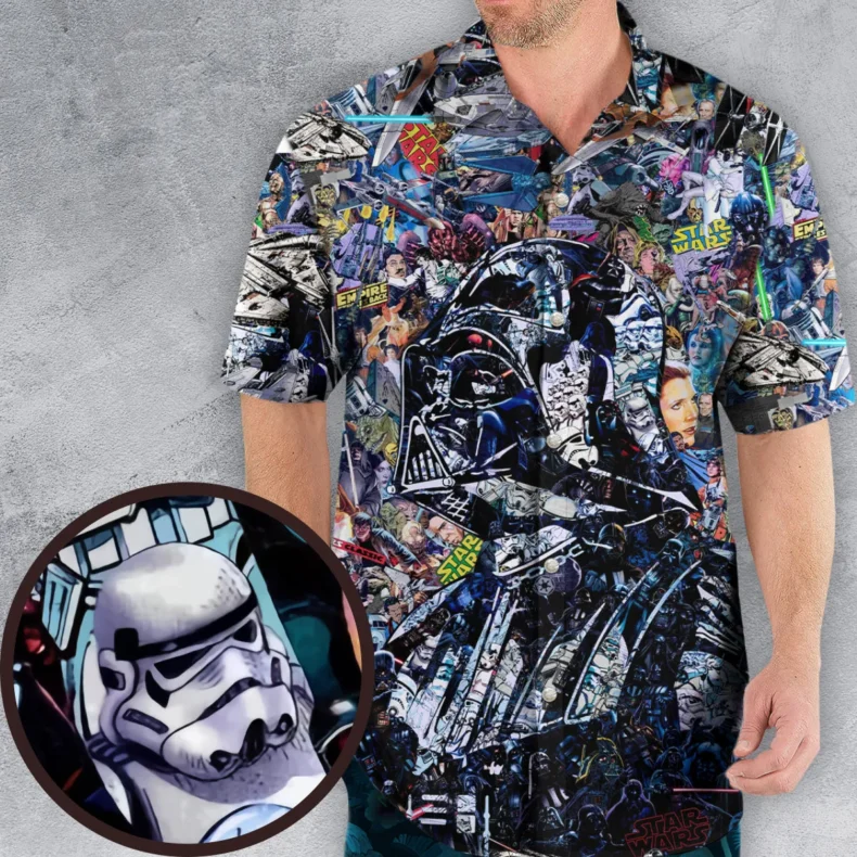 Star Wars Darth Vader All in One Hawaiian Shirt