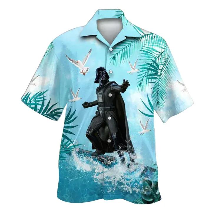 Star Wars Hawaiian Shirt, Darth Vader Hawaiian Shirt, Men's Star Wars Hawaiian Shirt