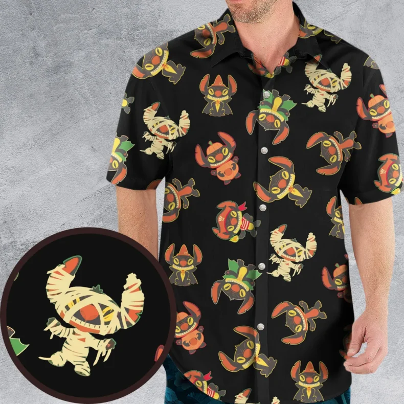 Stitch Halloween Costumes Hawaiian Shirt